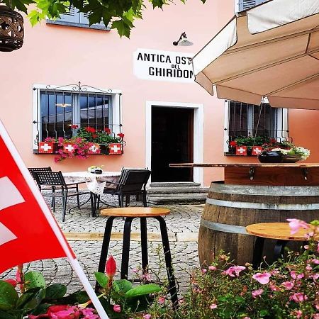 Antica Osteria Ghiridone Hotel Palagnedra Luaran gambar